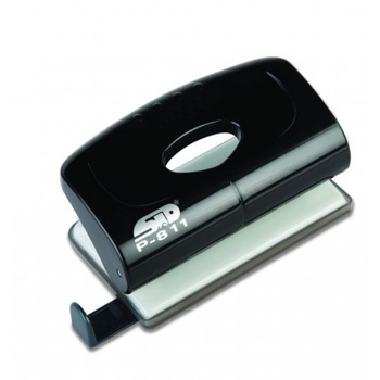 Perforator Noki P811, Negru, Capacitate Perforare 10 Coli, Material Plastic/Metal Perforator Noki P811, Negru, Capacitate Perforare 10 Coli, Material Plastic/Metal