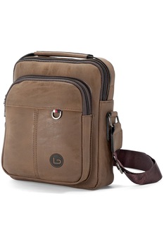 Geanta de umar, Piele Ecologica, Benzi, BZ 5461, Maro deschis Geanta de umar, Piele Ecologica, Benzi, BZ 5461, Maro deschis