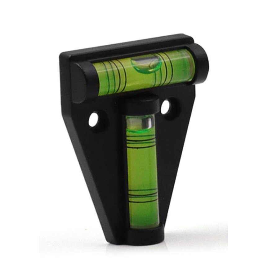 Nivela dubla pentru protapul rulotei, CRT, Vertical Pro, Negru