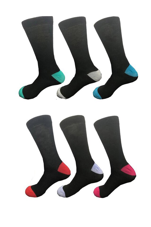 Set 6 perechi sosete barbati, multicolor, 43-46