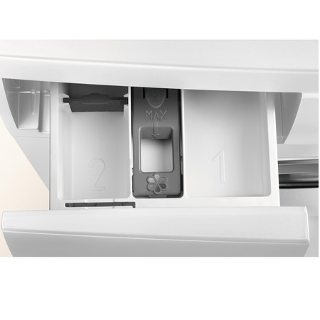 Masina de spalat rufe Slim Electrolux EW6S427WI, 7 kg, 1200 rpm, Clasa D, Motor Inverter, Alb