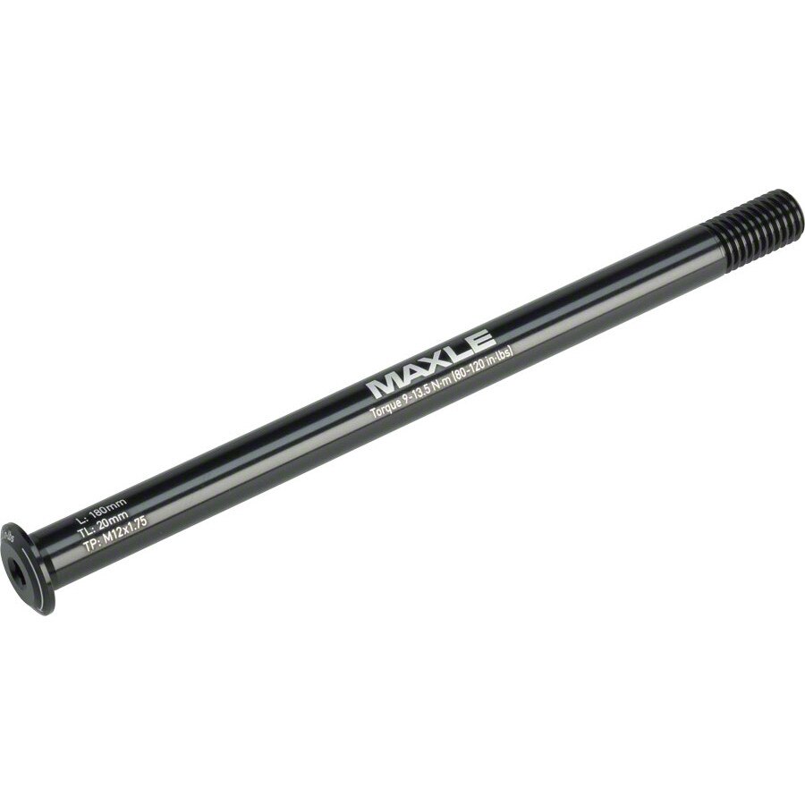 Ax Spate RockShox Maxle - L 180 Mm, Negru