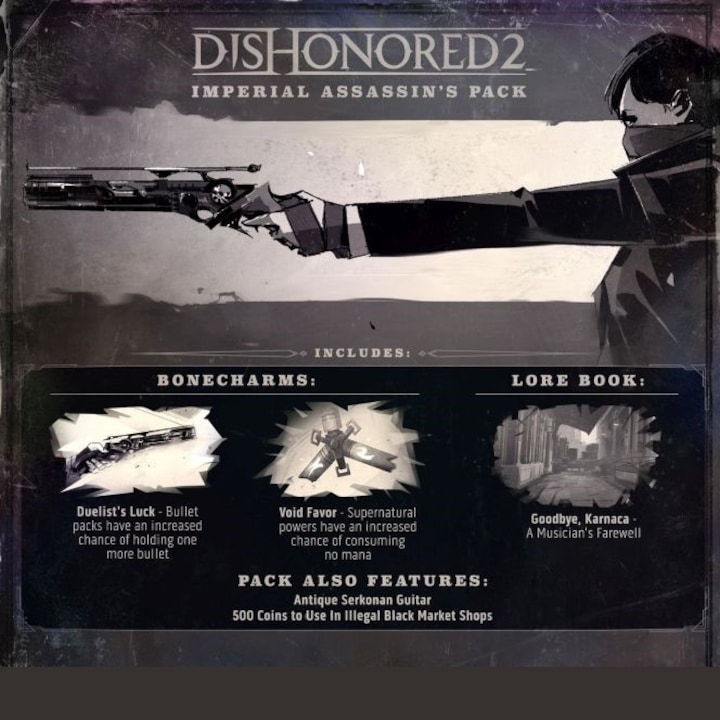 Dishonored 2 + Imperial Assassins (Digitális kulcs - PC)