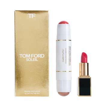 Set Soleil Glow On The Go, Ruj Lip Color Sheer 2 , Iluminator stick Shade And Illuminate, 10 g Set Soleil Glow On The Go, Ruj Lip Color Sheer 2 , Iluminator stick Shade And Illuminate, 10 g
