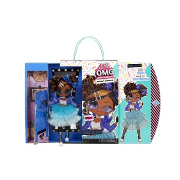 Papusa L.O.L. Surprise! OMG Birthday Doll. Miss Glam cu 20 surprize, seria 4 Papusa L.O.L. Surprise! OMG Birthday Doll. Miss Glam cu 20 surprize, seria 4