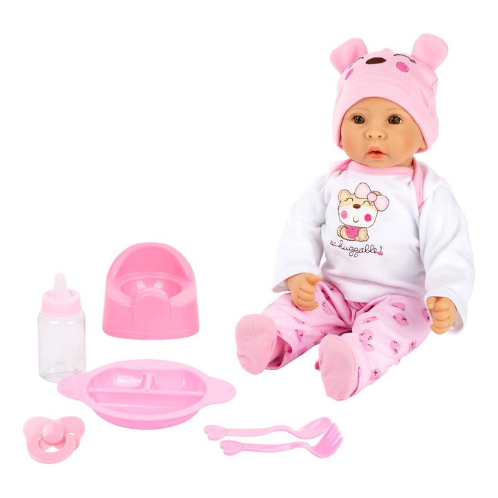 Papusa, bebe, Maria cu accesorii, 2 ani plus