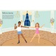 Usborne Dolly Dressing Dancers - Fiona Watt, angol nyelvű