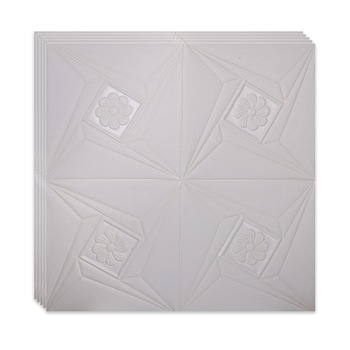 Set 5 x Tapet 3D Autoadeziv , design modern , rezistent la apa , usor de curatat , dimensiuni 70x70cm , model RS027 , alb Selling Depot ® Set 5 x Tapet 3D Autoadeziv , design modern , rezistent la apa , usor de curatat , dimensiuni 70x70cm , model RS027 , alb Selling Depot ®