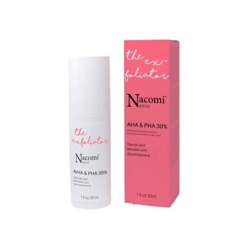 Ser pentru ten Nacomi, Acid Peeling AHA/PHA 30%, 30 ml