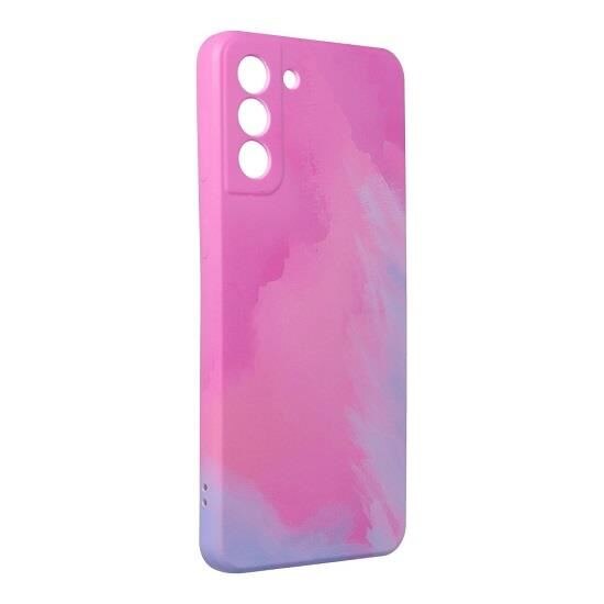 Husa Compatibila cu Samsung Galaxy S21 Plus - Forcell Pop Pink/Blue