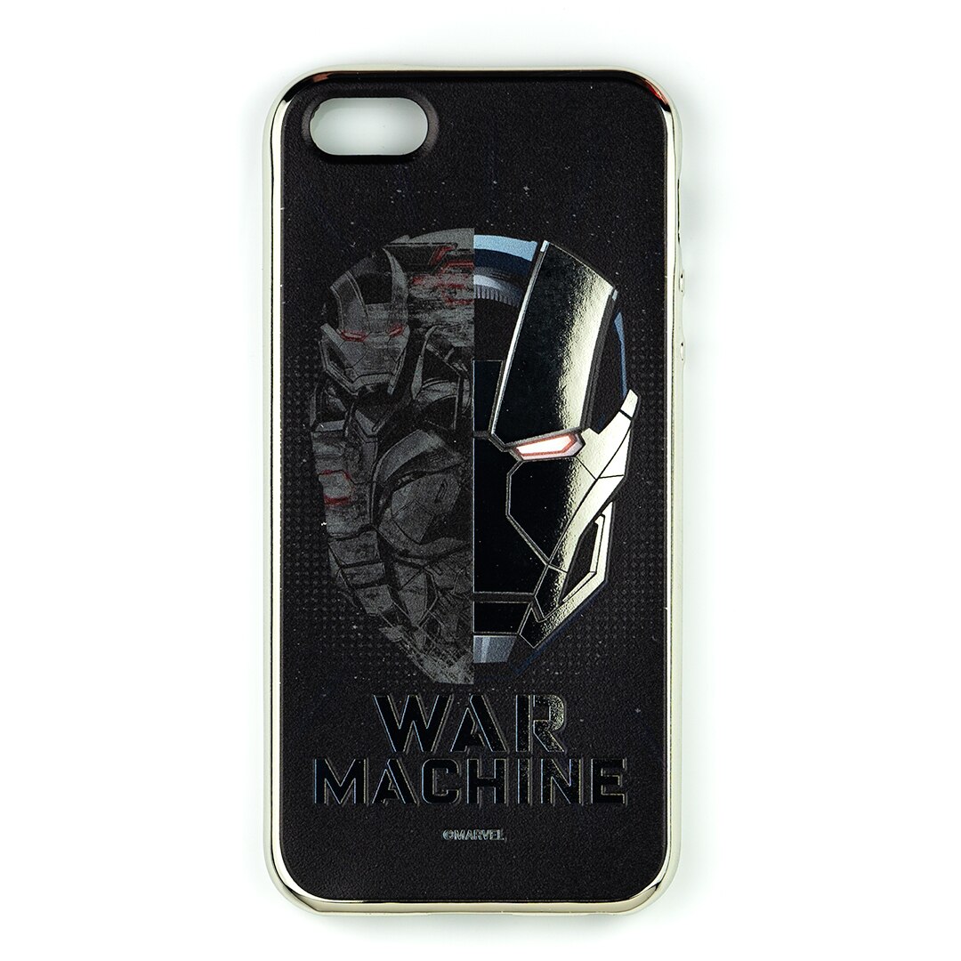 Husa de telefon, Marvel, compatibil cu iPhone 5 / 5s / SE, model War Machine 001, TPU, multicolor