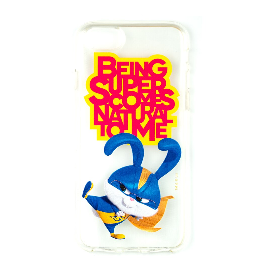 Husa de telefon, Pets 2, compatibil cu iPhone 7 / 8, model Pets2 003, TPU, multicolor