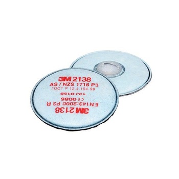 Set Filtre de particule 3M™ 2138, 2 bucati Set Filtre de particule 3M™ 2138, 2 bucati