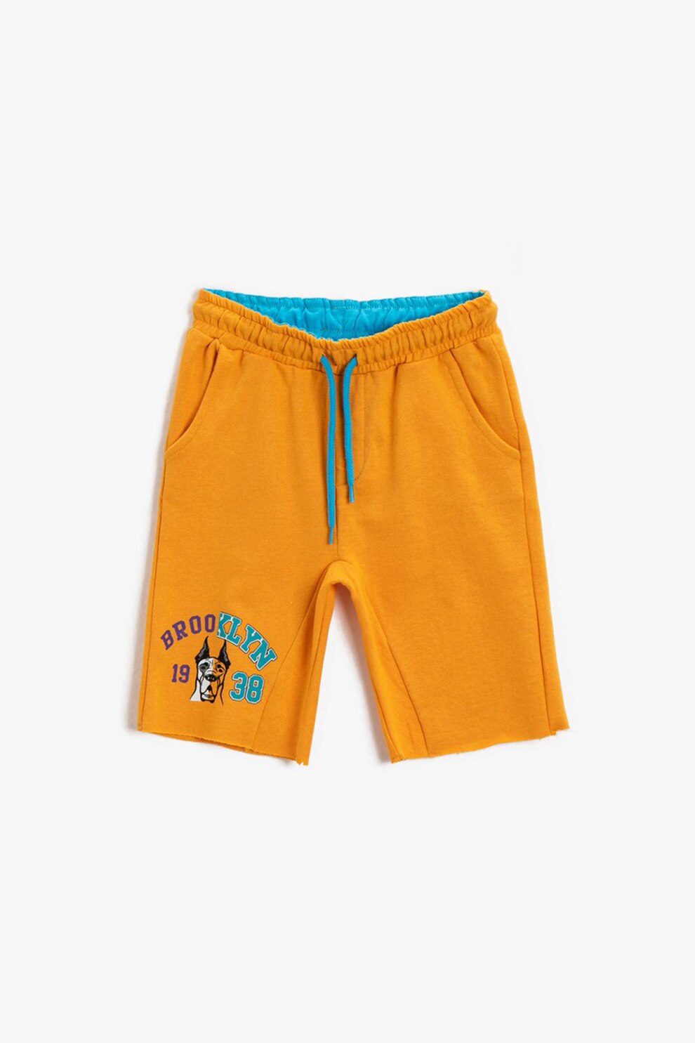 KOTON, Pantaloni scurti cu buzunare oblice, Oranj