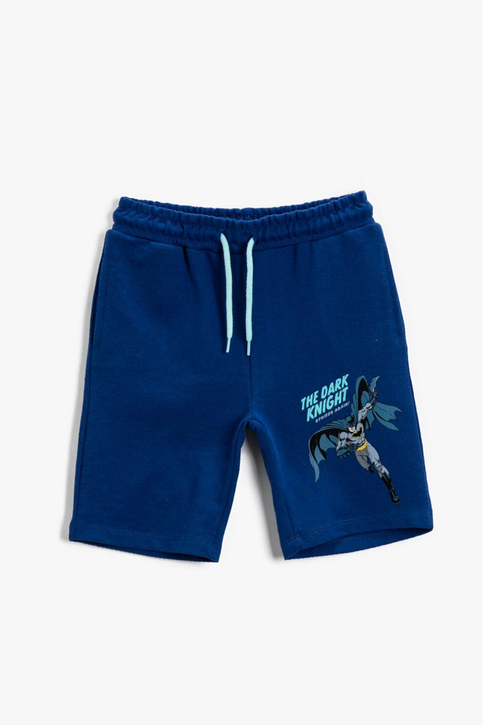 KOTON, Pantaloni scurti cu buzunare oblice, Albastru inchis