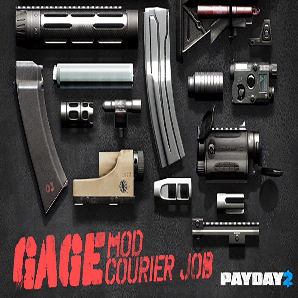 Payday 2 gage mod courier обзор