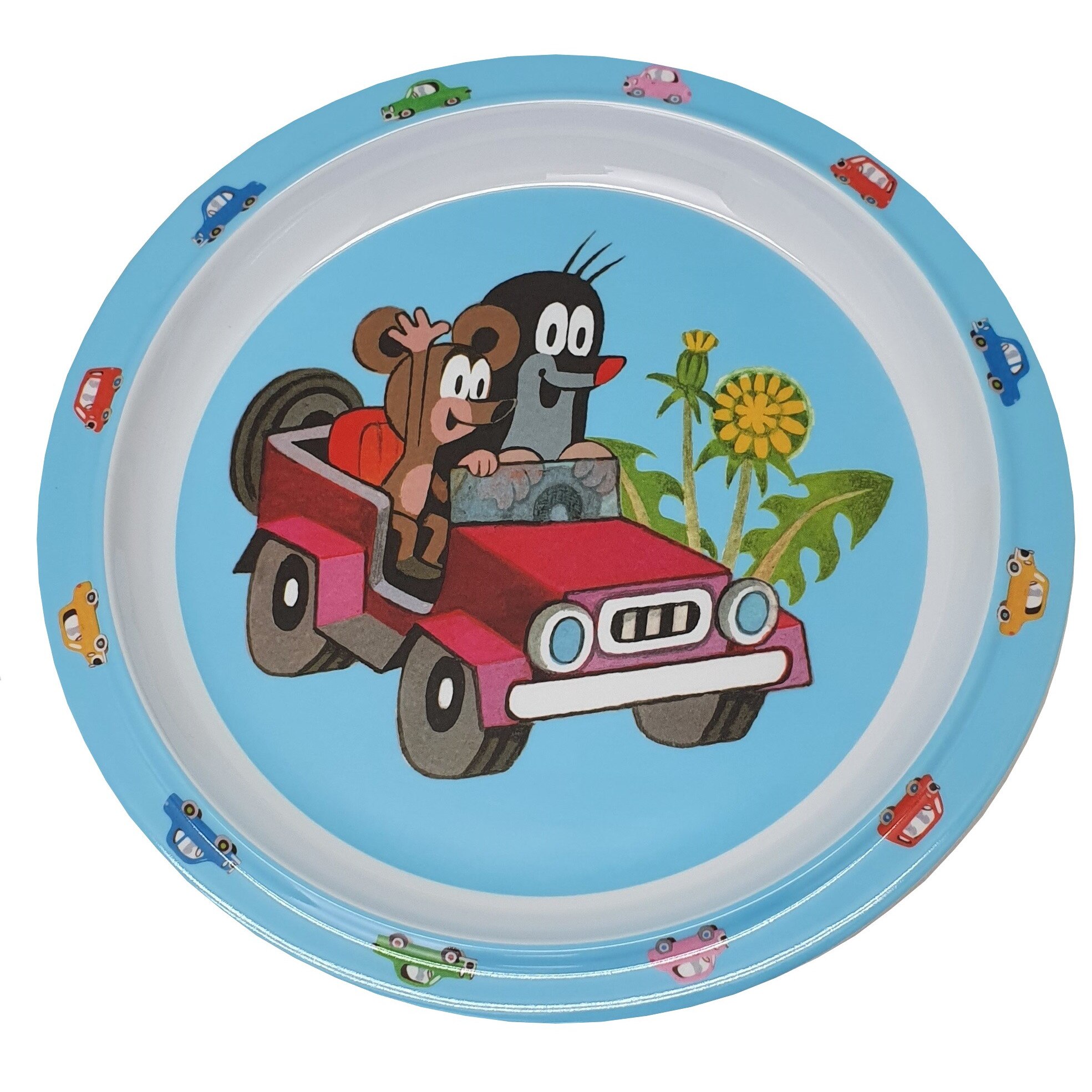 Farfurie Gemma, pentru copii, 21 cm, blue, 5Stx