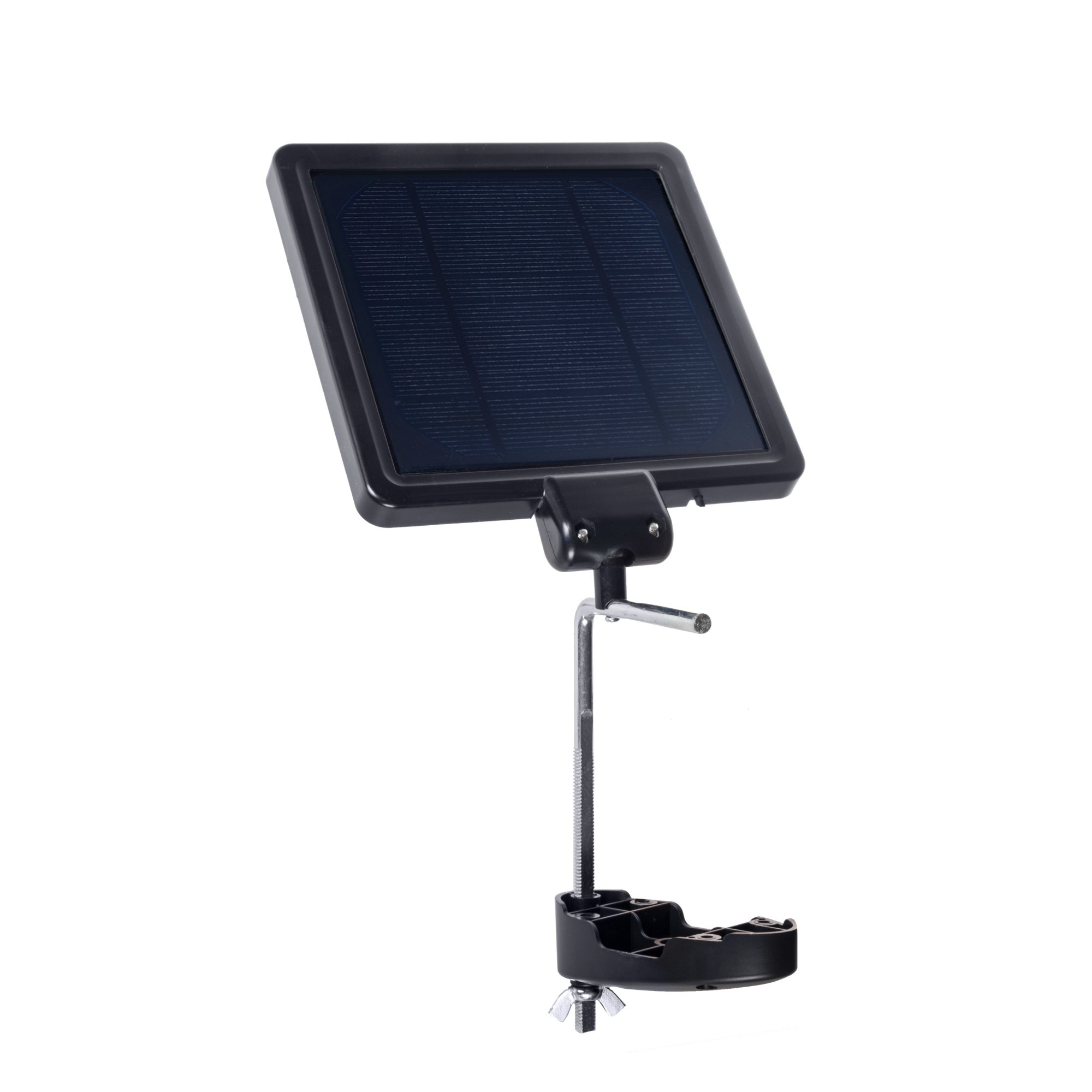 Lampa solara de perete, cu senzor de miscare, GB163, negru