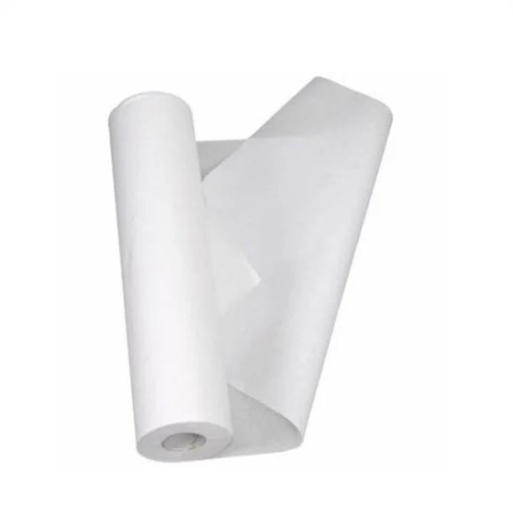 Rola cearceaf pentru pat examinare, Alb, 60 cm x 50 m