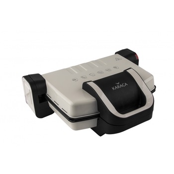 Sandwich-maker, Karaca, Future Granit, Crem, 1800 W, 29x22 cm Sandwich-maker, Karaca, Future Granit, Crem, 1800 W, 29x22 cm