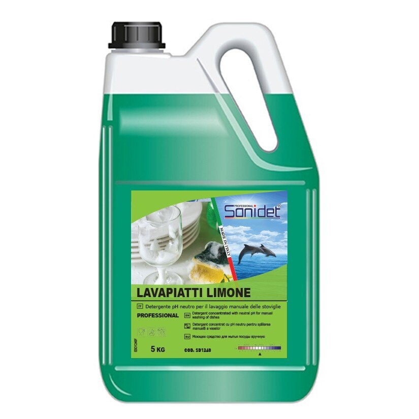 Detergent vase manual, 5 kg, Sanidet