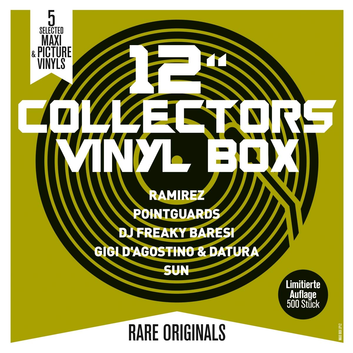 Various Artists (Gigi D'Agostino, Ramirez, DJ Freaky Baresi, Point Guards, Sun)-Collectors Vinyl Box-5LP