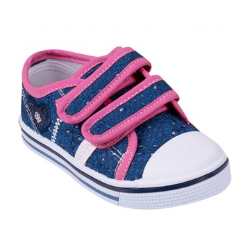 Tenisi Cu Barete Cu Arici Pentru Fetite, Casual, Textil, Fete, Bleumarine, Cauciuc - pentru mers, Marimea 27 Tenisi Cu Barete Cu Arici Pentru Fetite, Casual, Textil, Fete, Bleumarine, Cauciuc - pentru mers, Marimea 27