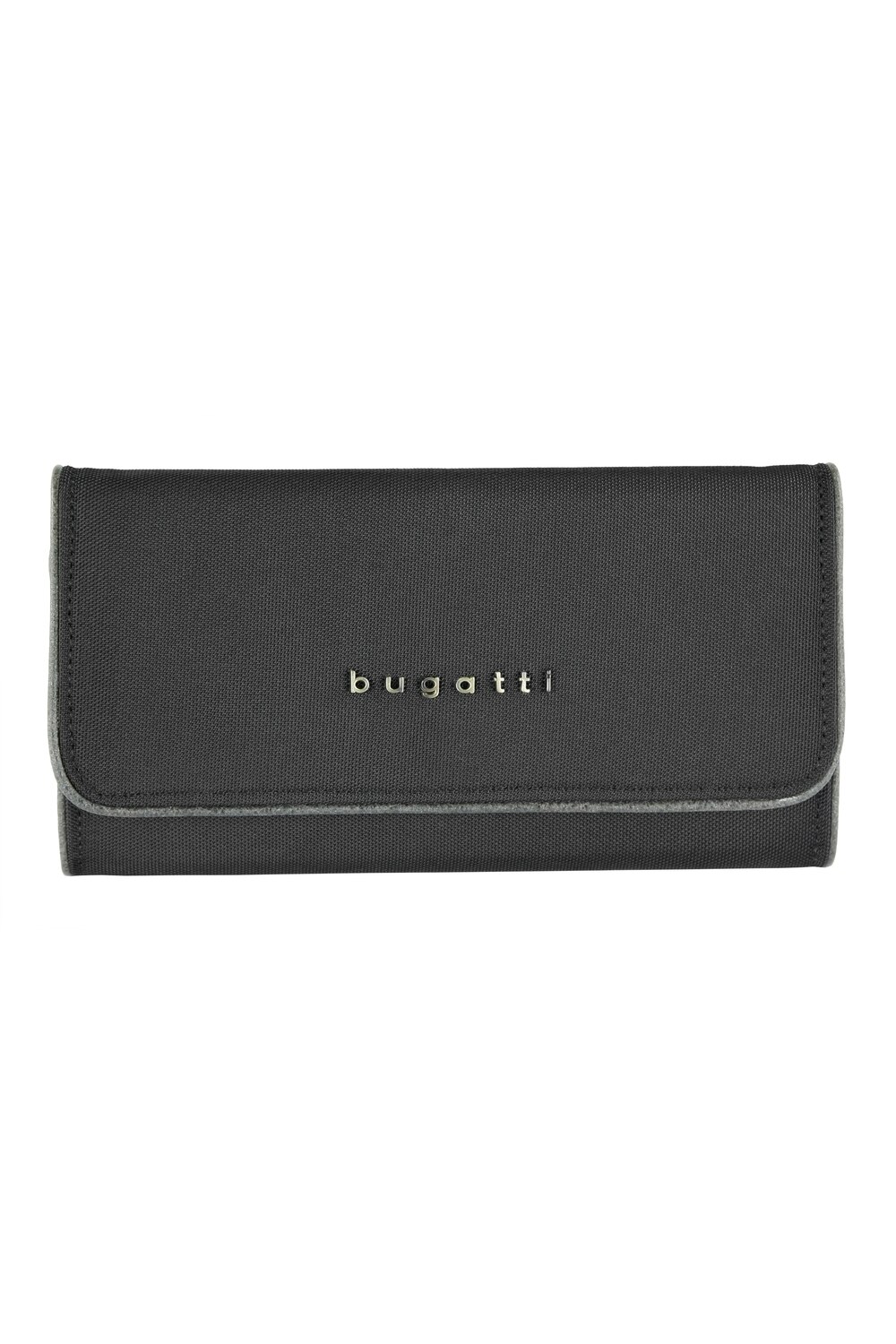 Portofel dama, bugatti, seria Contratempo, poliester, negru