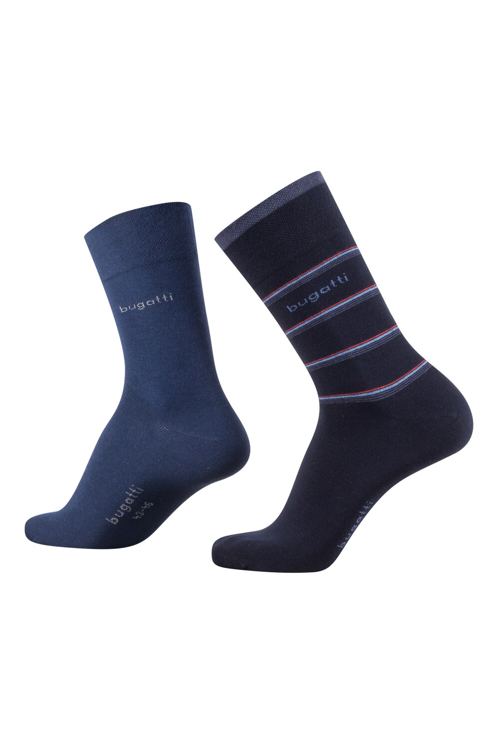 Set 2 sosete barbati, bugatti, uni / lungi, Albastru