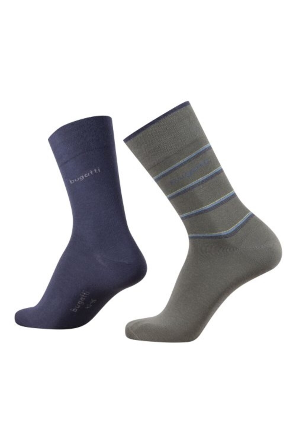 Set 2 sosete barbati, bugatti, uni / lungi, Kakhi