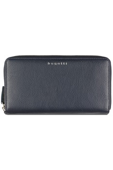 Portofel dama, bugatti, seria Lady Top 496910, piele naturala, albastru inchis Portofel dama, bugatti, seria Lady Top 496910, piele naturala, albastru inchis