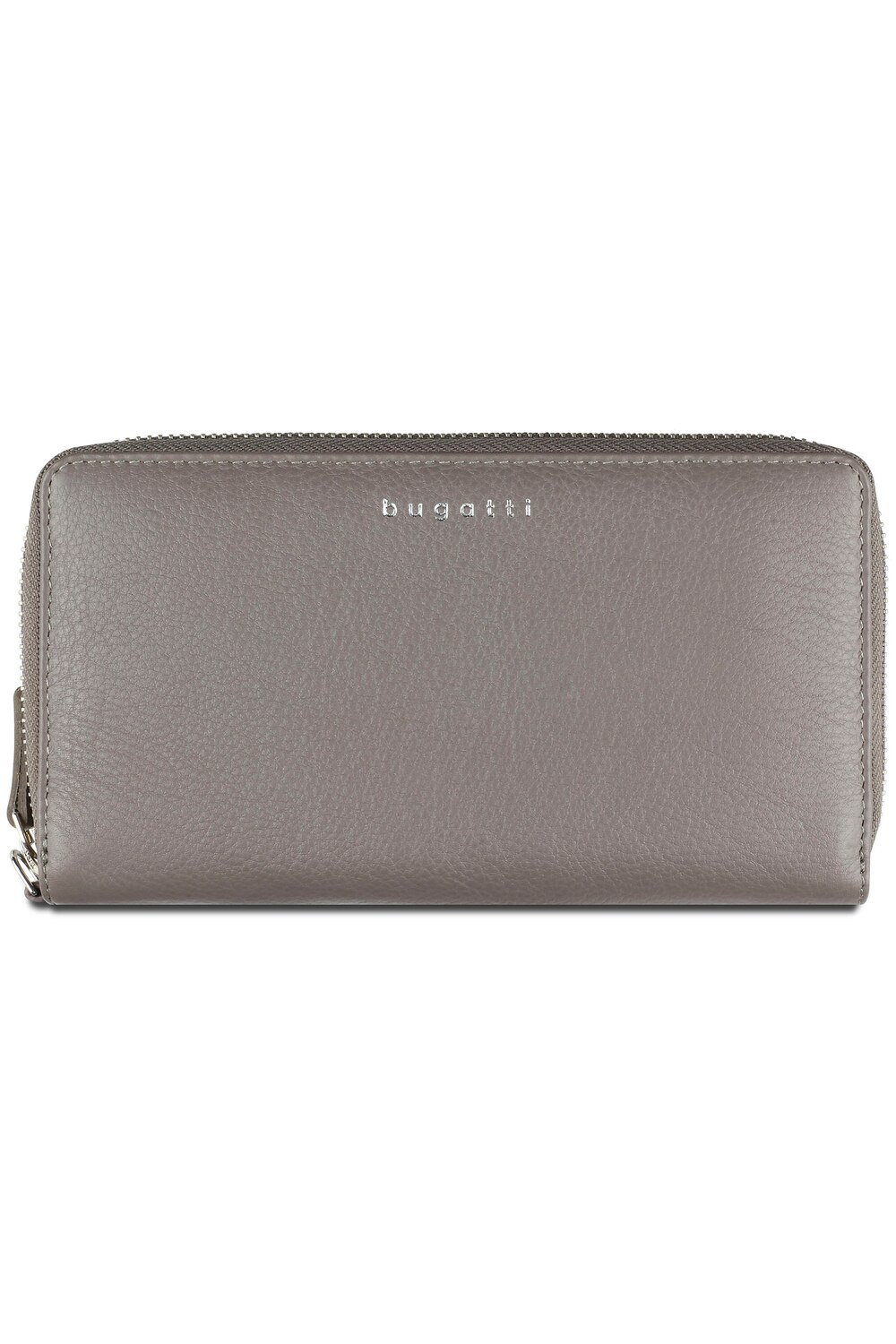 Portofel dama, bugatti, seria Lady Top 496910, piele naturala, gri deschis
