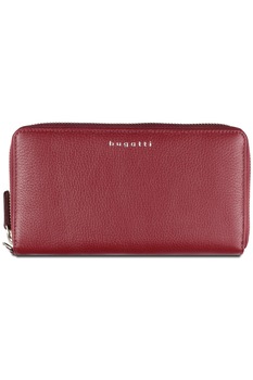 Portofel dama, bugatti, seria Lady Top 496910, piele naturala, rosu Portofel dama, bugatti, seria Lady Top 496910, piele naturala, rosu