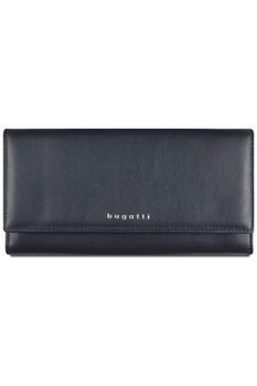 Portofel dama, bugatti, seria Lady Top 4969103, piele naturala, albastru inchis Portofel dama, bugatti, seria Lady Top 4969103, piele naturala, albastru inchis