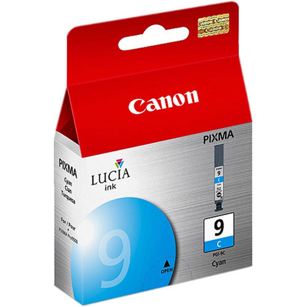 Cartus cerneala Canon Cyan PGI-9C pentru Pixma iX7000 / Pixma MX7600 / Pixma Pro 9500 / Pixma Pro 9500 Mark II, 14ml OEM BS1035B001AA