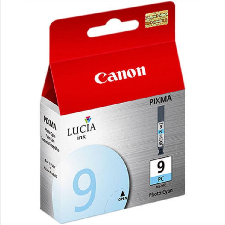 Cartus cerneala Canon Photo Cyan PGI-9PC pentru Pixma Pro 9500 / Pixma Pro 9500 Mark II, 15ml OEM BS1038B001AA