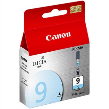 Cartus cerneala Canon Photo Cyan PGI-9PC pentru Pixma Pro 9500 / Pixma Pro 9500 Mark II, 15ml OEM BS1038B001AA Cartus cerneala Canon Photo Cyan PGI-9PC pentru Pixma Pro 9500 / Pixma Pro 9500 Mark II, 15ml OEM BS1038B001AA