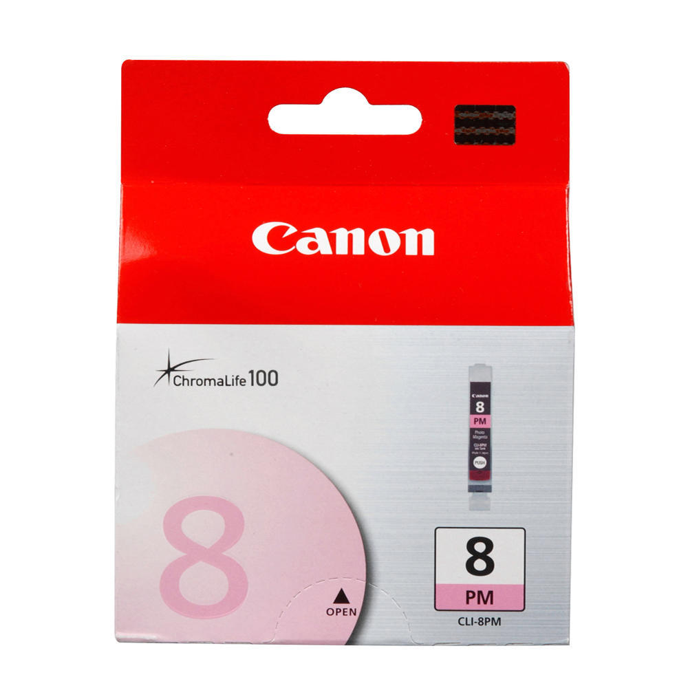 Cartus cerneala Canon Photo Magenta CLI-8PM pentru Pixma iP6600D / Pixma MP970 / Pixma Pro 9000 / Pixma Pro 9000 Mark II / Pixus iP7500, 13ml OEM BS0625B001AA