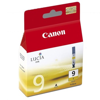 Cartus cerneala Canon Yellow PGI-9Y pentru Pixma iX7000 / Pixma MX7600 / Pixma Pro 9500 / Pixma Pro 9500 Mark II, 14ml OEM BS1037B001AA Cartus cerneala Canon Yellow PGI-9Y pentru Pixma iX7000 / Pixma MX7600 / Pixma Pro 9500 / Pixma Pro 9500 Mark II, 14ml OEM BS1037B001AA