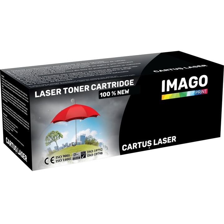 Тонер касета IMAGO Print съвместима с ML1610, за Samsung ML 1610, ML 1615, ML 1620, ML 1625, ML 2010, ML 2015, ML 2020, ML 2510, ML 2570, SCX 4321, SCX 4521F, Xerox Phaser 31527, 3127 , 3000 страници