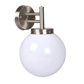 Aplica Gradina Exterior Erste Mirko Crom 1 x 40W Max E27 EL0028297 IP44 Culoare Crom Aplica Gradina Exterior Erste Mirko Crom 1 x 40W Max E27 EL0028297 IP44 Culoare Crom