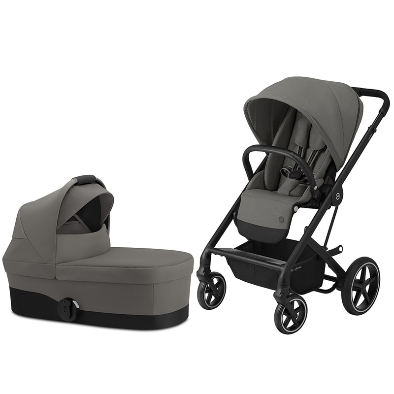 Carucior Balios S Lux 2 in 1 Black/Soho Grey