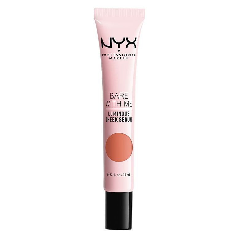 Ser de obraz NYX, Bare With Me Luminous Cheek Serum, Peach Bronze, 10 ml