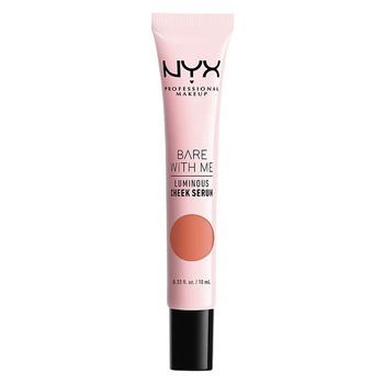 Ser de obraz NYX, Bare With Me Luminous Cheek Serum, Peach Bronze, 10 ml Ser de obraz NYX, Bare With Me Luminous Cheek Serum, Peach Bronze, 10 ml