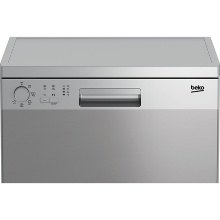 Masina de spalat vase Beko DFN05321X, 13 seturi, 5 programe, Clasa E, Flexible HalfLoad, Clean&Shine, 60 cm, Inox