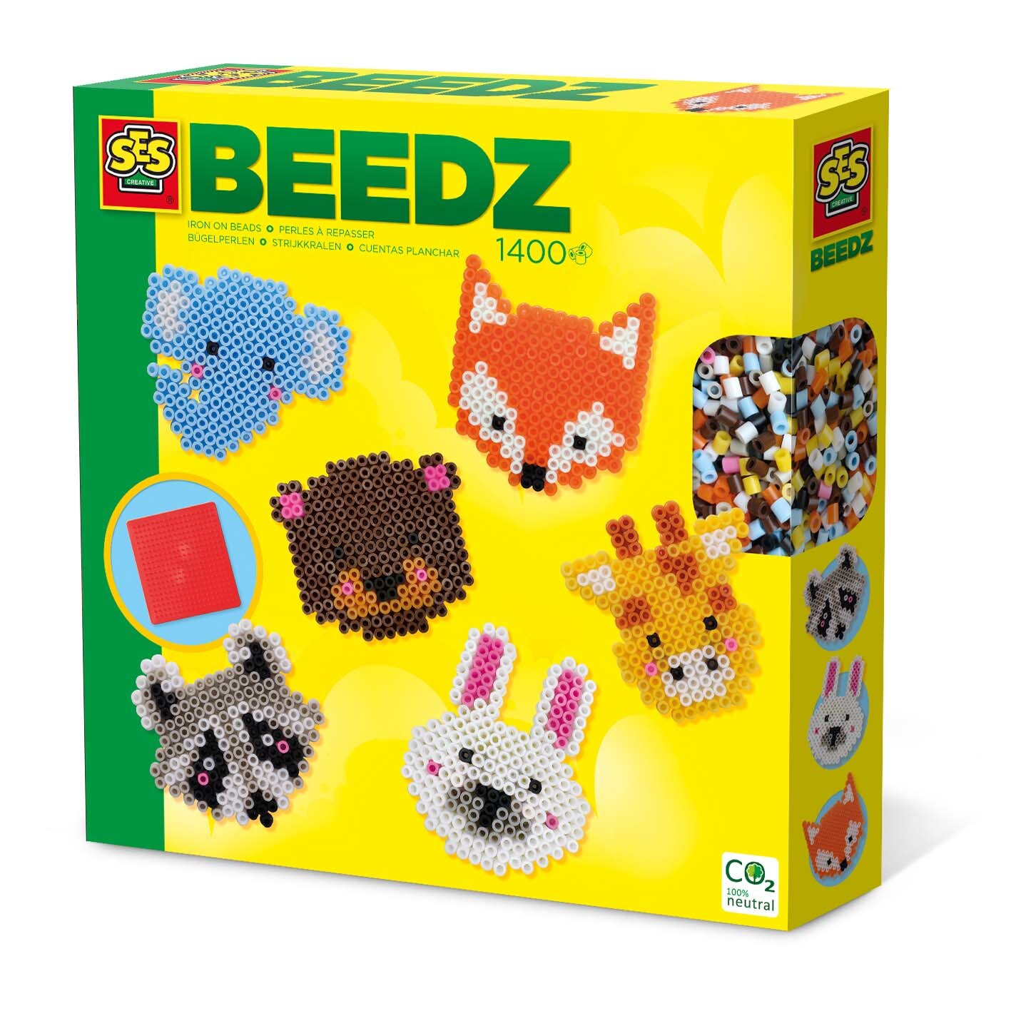 Set de constructie SES Beedz Animalute dragute
