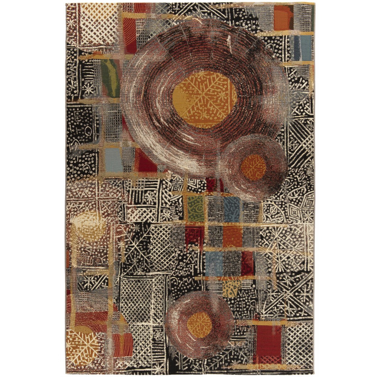 Covor Modern & Geometric Aurora, Multicolor, 120x180 cm