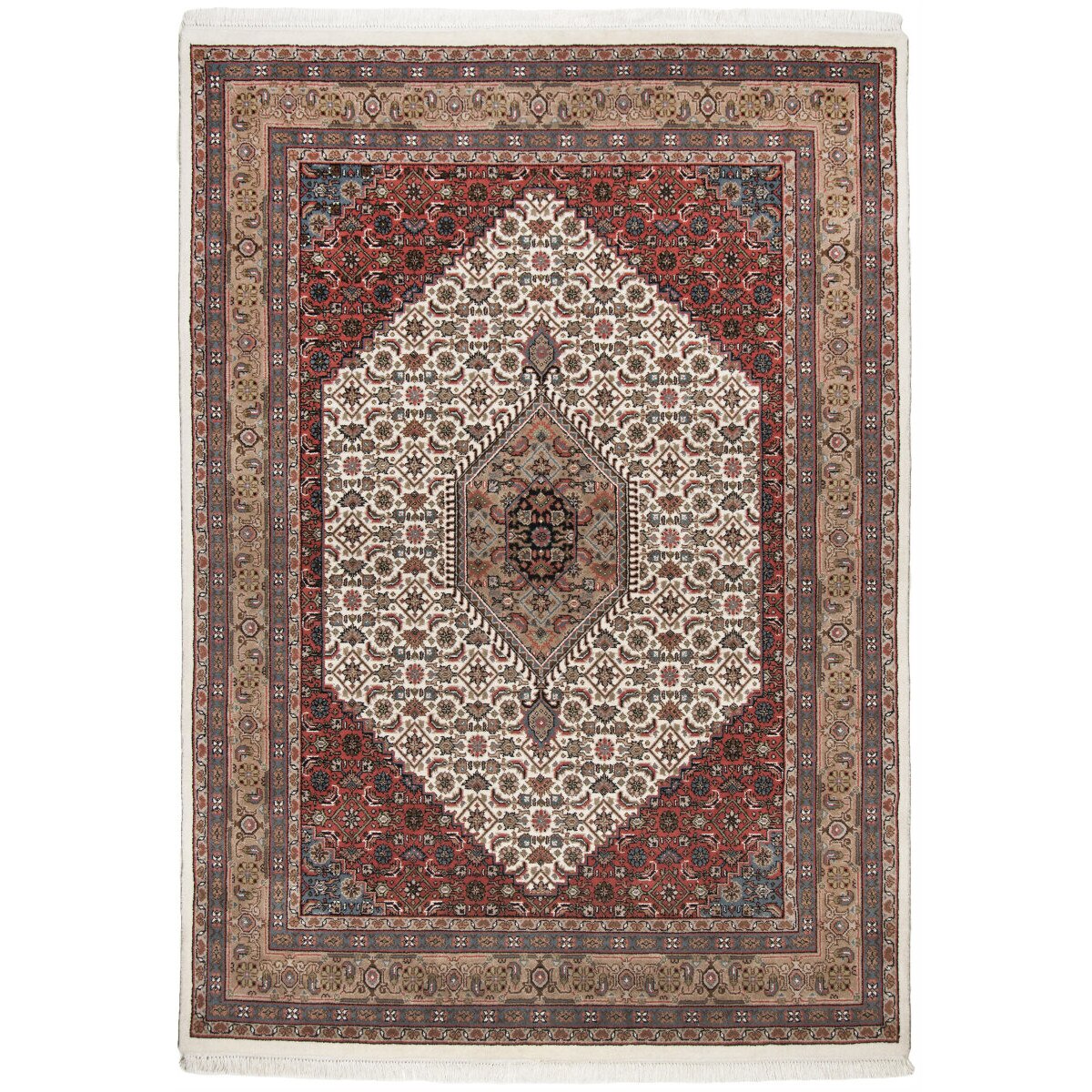 Covor Oriental & Clasic Benares, Crem/Maro, 170x240 cm
