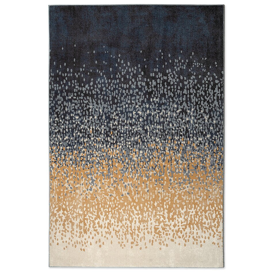 Covor lana 100% Bella 7705-1-51914, 200 x 300 cm, bej/gri/bleumarin, modern