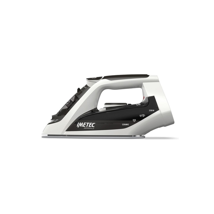 Fier de calcat cu abur, Imetec, Inox, ZeroCalc, Z1 2800, 2200W, Alb/Negru